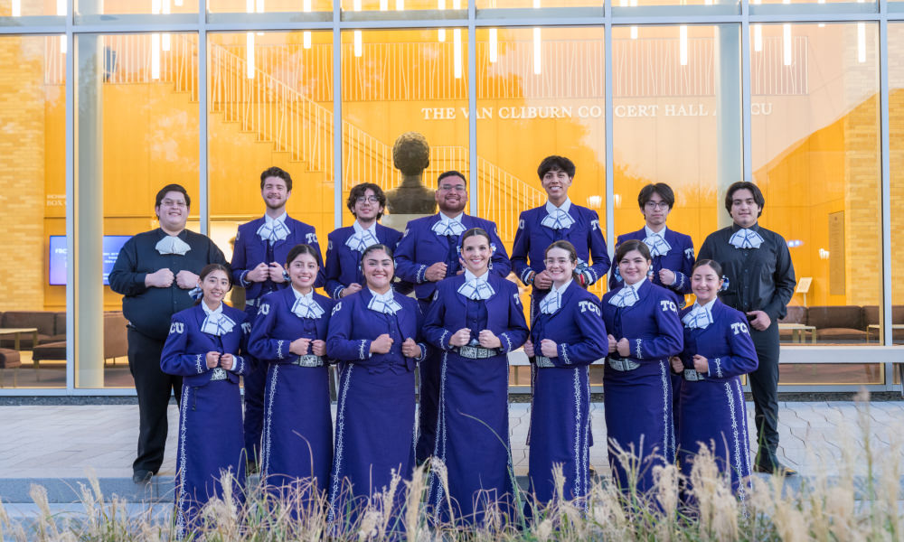 Members of Mariachi Sangre Royal