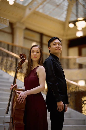 Juliette Herlin and Kevin Ahfat